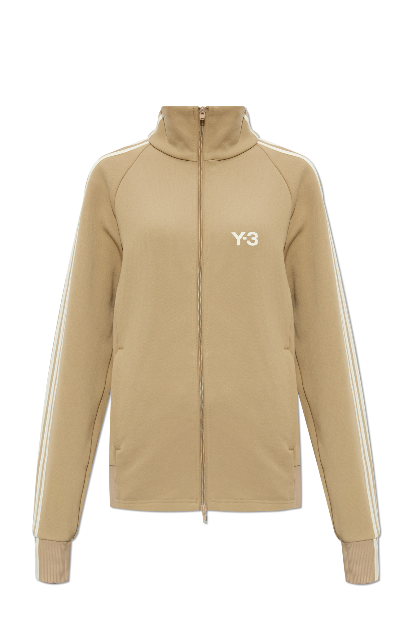 Beige High Collar Sweatshirt Y-3 Yohji Yamamoto - Vitkac GB